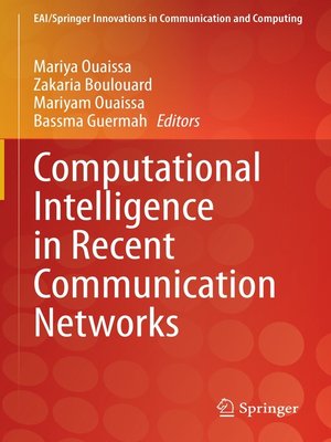 cover image of Computational Intelligence in Recent Communication Networks